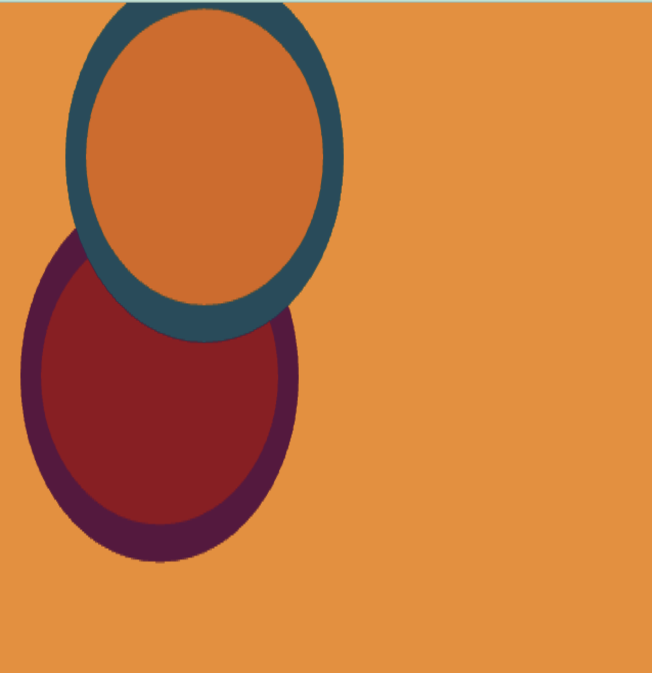 Solid background colour with solid fill colours and added back the stroke