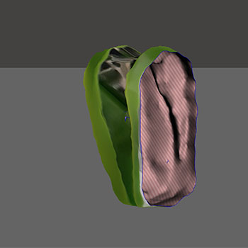 Stapler in Meshmixer before repairing.