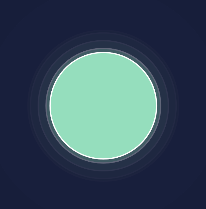 Mapping sound and time to colour, adding transparency and motion trails to create a more dynamic visual response.